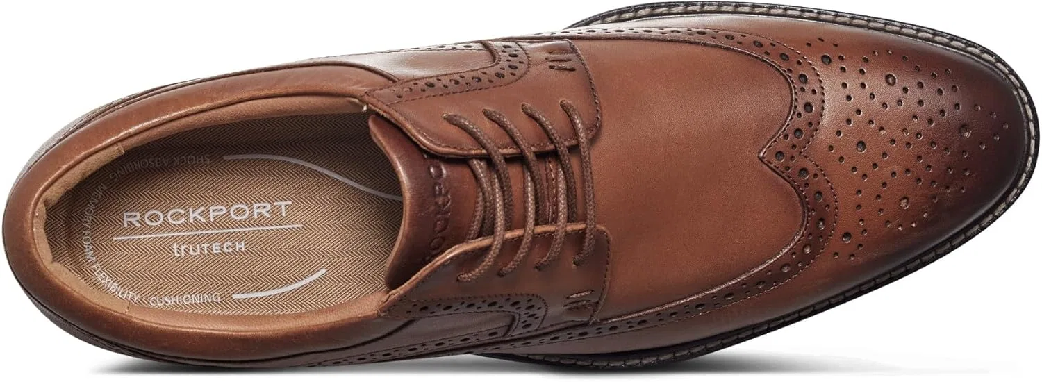 Мужские оксфорды Rockport Fallo, Medium Natural Leather — фото 3