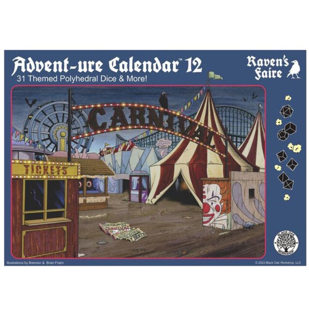 

Аксессуары Black Oak Workshop Advent-ure Calendar 12: Raven's Faire