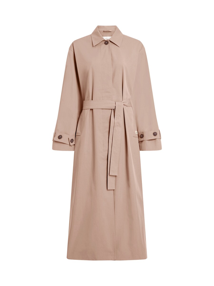 

Тренч Calvin Klein Jeans Between-Seasons Coat, нюд
