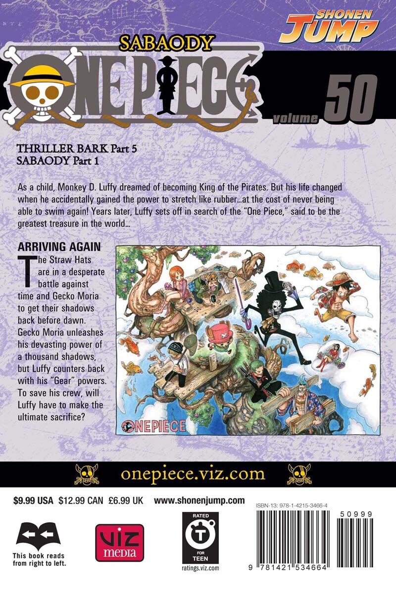 

Манга One Piece Manga Volume 50