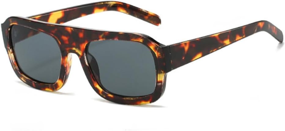 

Солнцезащитные очки в толстой оправе с защитой от УФ-излучения UV400 и леопардовым принтом для женщин, подходят для занятий спортом на открытом воздухе, бега и езды на велосипеде UYPTK, 5