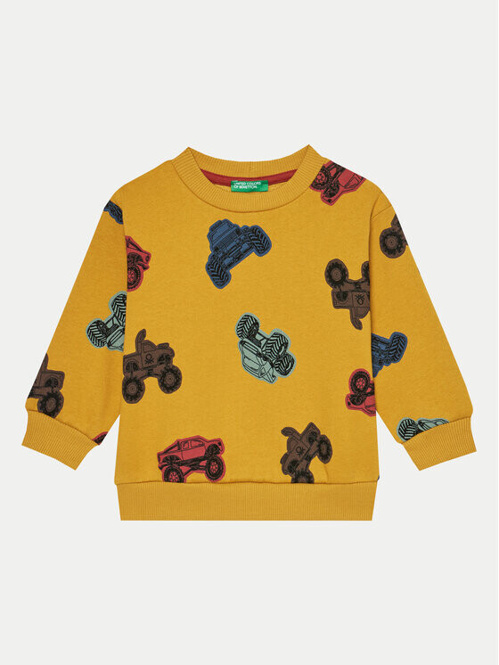 

Толстовка обычного кроя United Colors Of Benetton, желтый