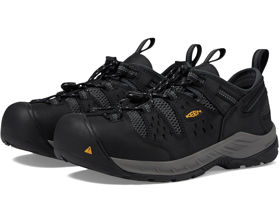 

Кроссовки KEEN Utility Atlanta Cool II (Steel Toe), цвет Black/Dark Shadow, Серый, Кроссовки KEEN Utility Atlanta Cool II (Steel Toe), цвет Black/Dark Shadow