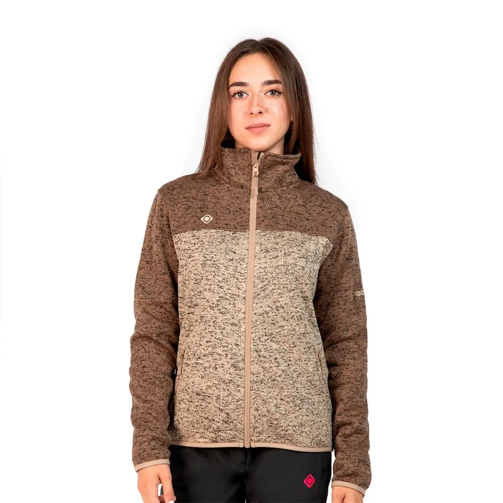 

Флис Izas Novi II full zip, коричневый