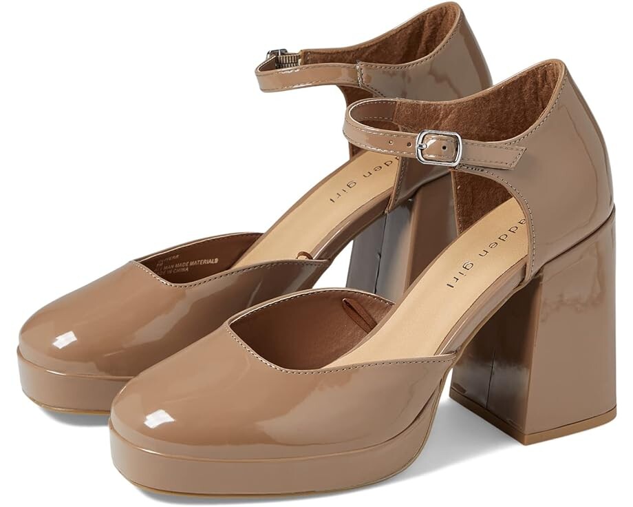 

Туфли Madden Girl Oliverr, цвет Dark Nude Patent
