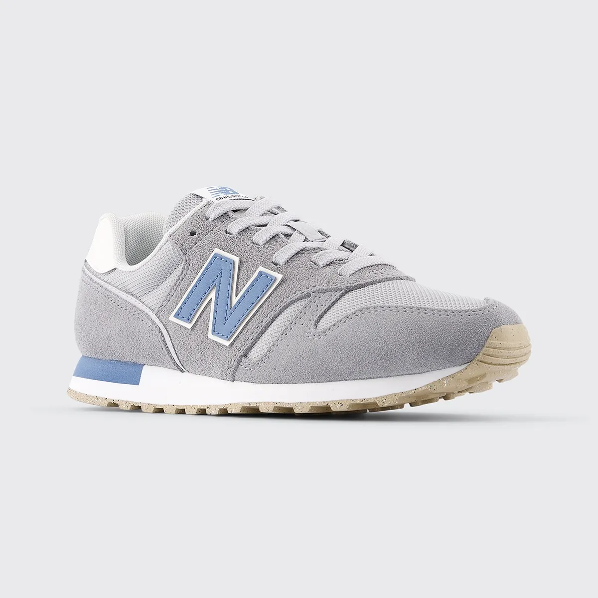 Женские повседневные кроссовки 373 v2 New Balance, серый/синий — фото 2
