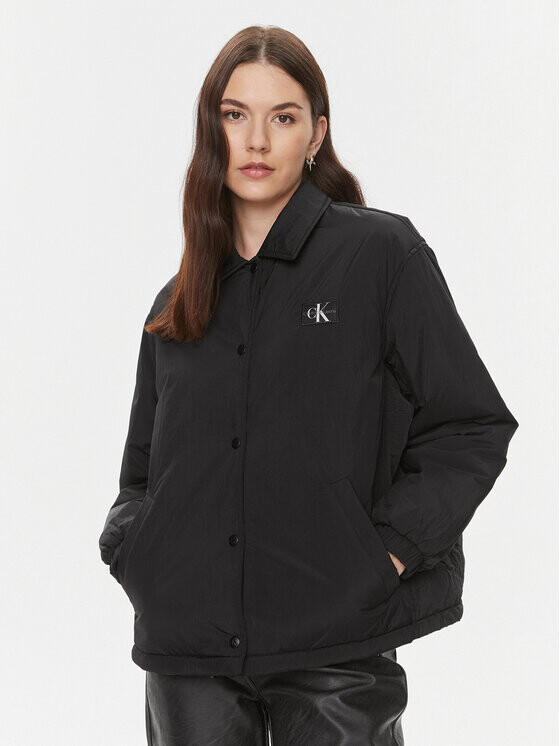 

Переходная куртка свободного кроя Calvin Klein, черный