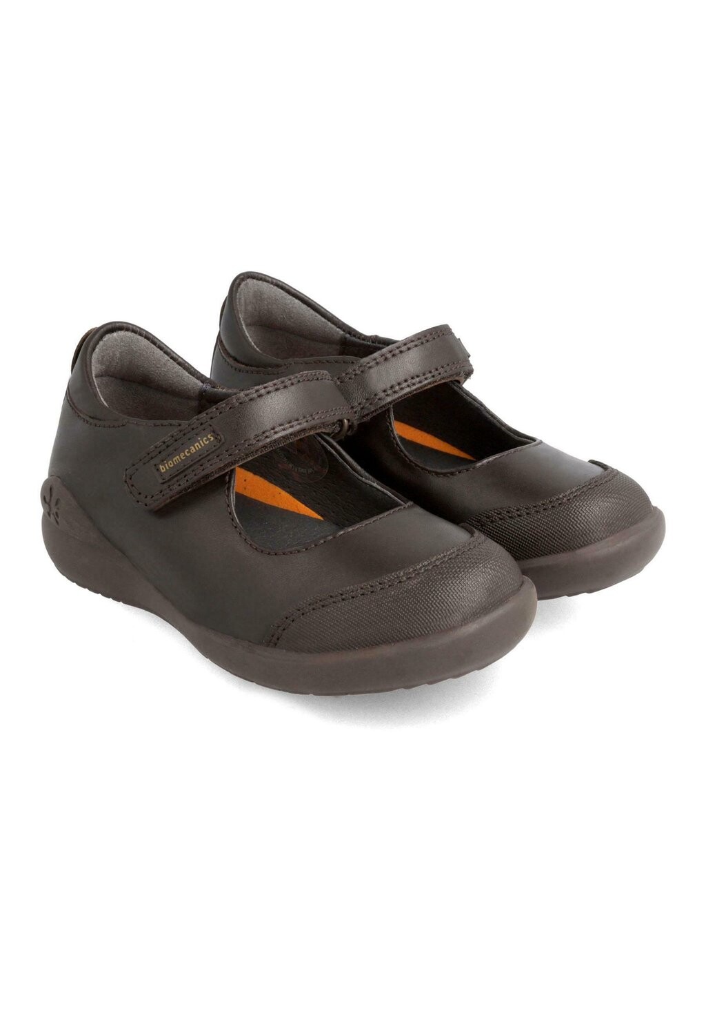 Туфли с клейкой застежкой ZAPATO DE COLEGIO Biomecanics, коричневый — фото 2