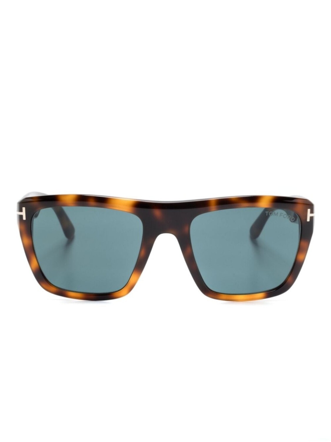 

TOM FORD Eyewear солнцезащитные очки в квадратной оправе, коричневый