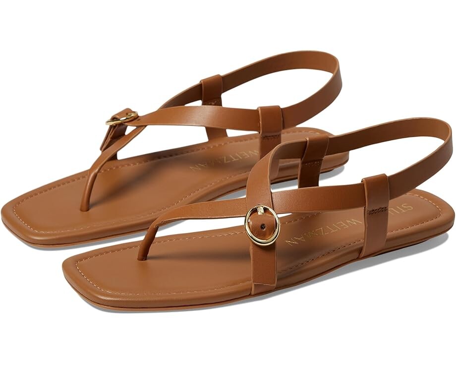 

Сандалии Stuart Weitzman Benni Sandal, оранжевый