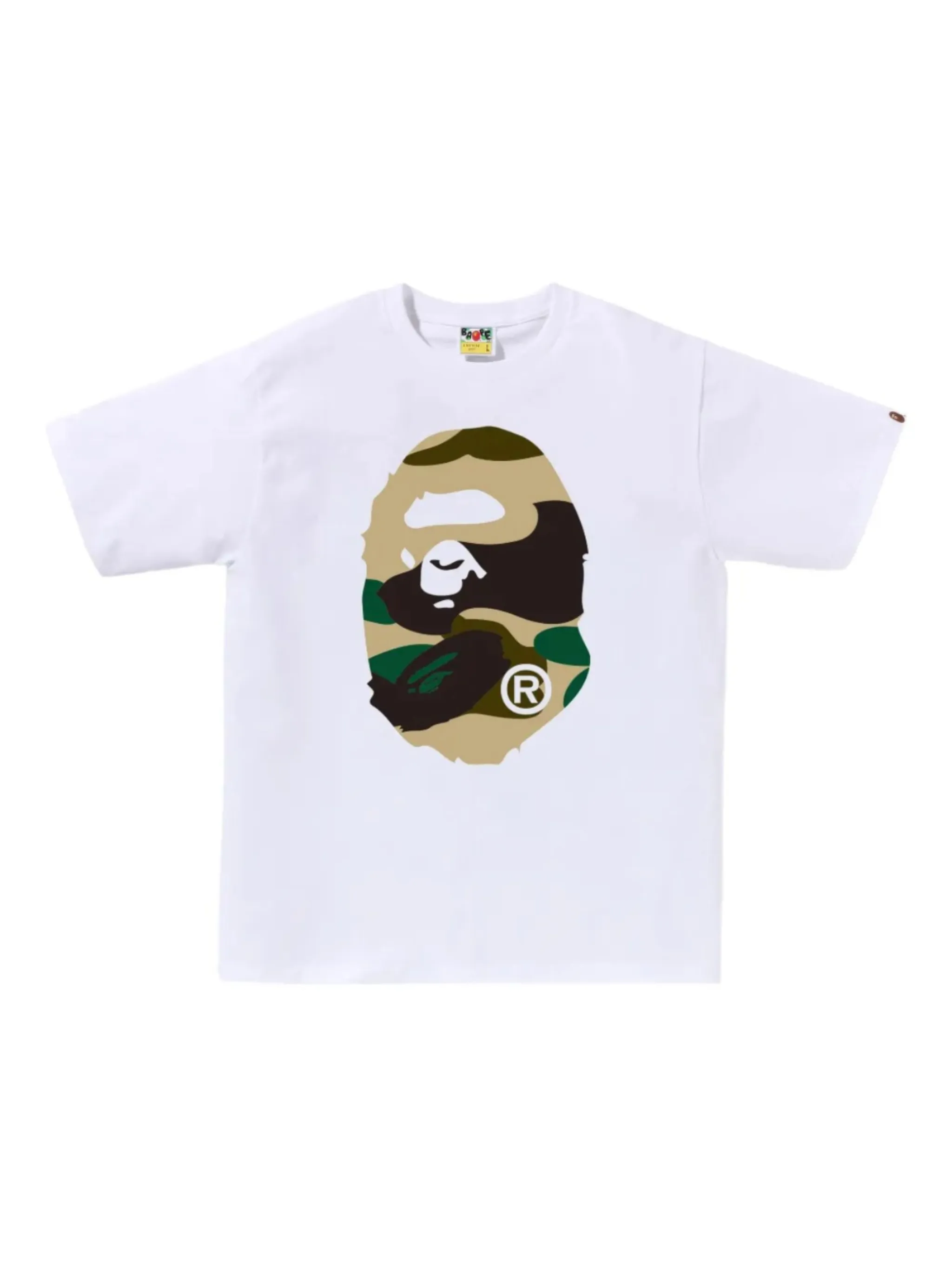 

Футболка 1st Camo с графичным принтом A Bathing Ape, белый