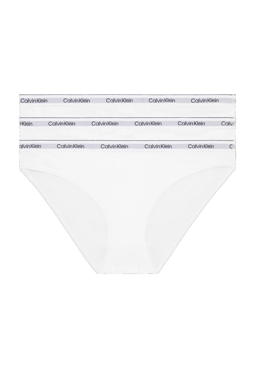 

Трусы женские Calvin Klein слипы 3 шт, белый