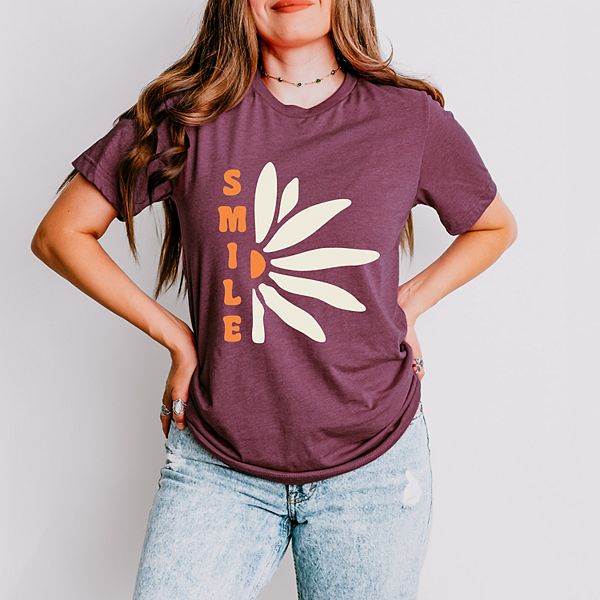 

Футболка с коротким рукавом Smile daisy Simply Sage Market, Plum