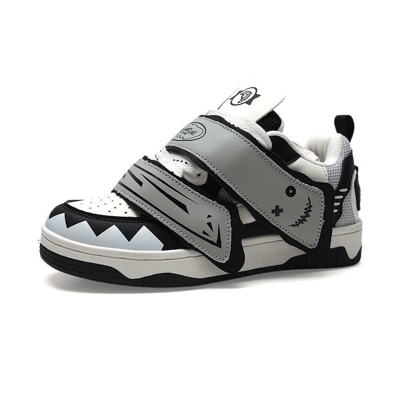 

Кроссовки JIANGSHOU Skateboarding Shoes Unisex Low-top, серый