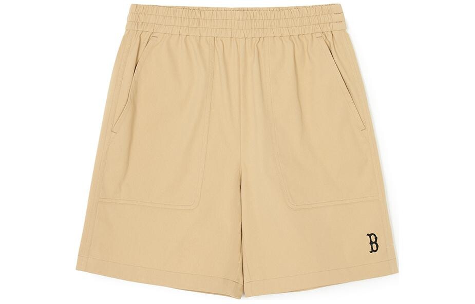 

Повседневные шорты унисекс MLB, Белый/Желтый