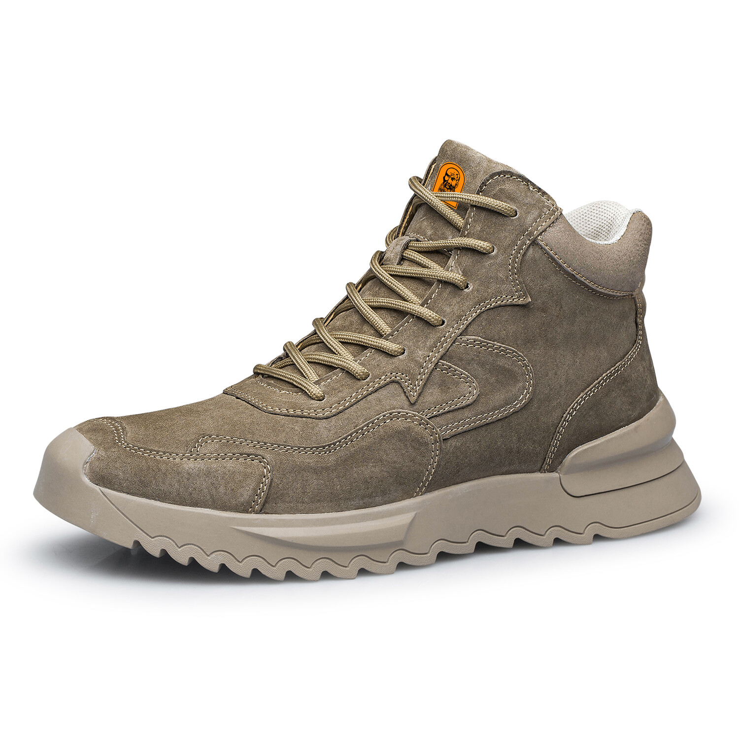 

Ботинки мужские хаки Laorentou