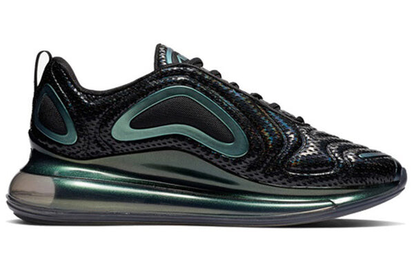 Кроссовки air max 720 Nike, черный — фото 2