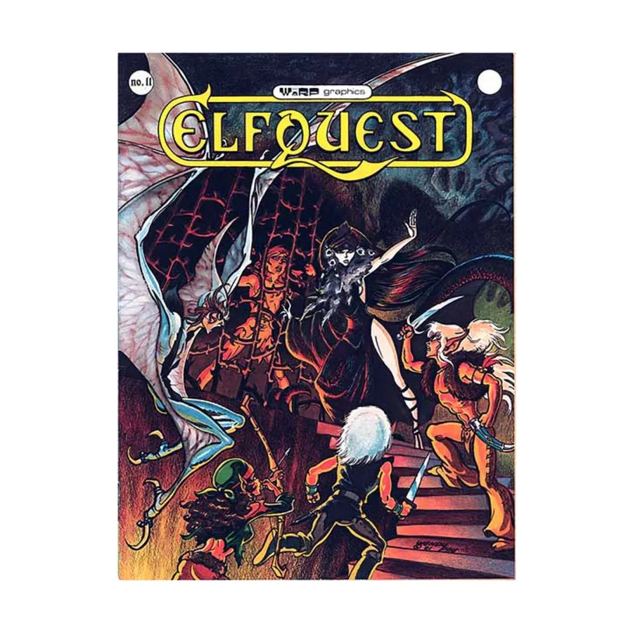 

Журнал #11 "Lair of the Bird Spirits", ElfQuest Magazine