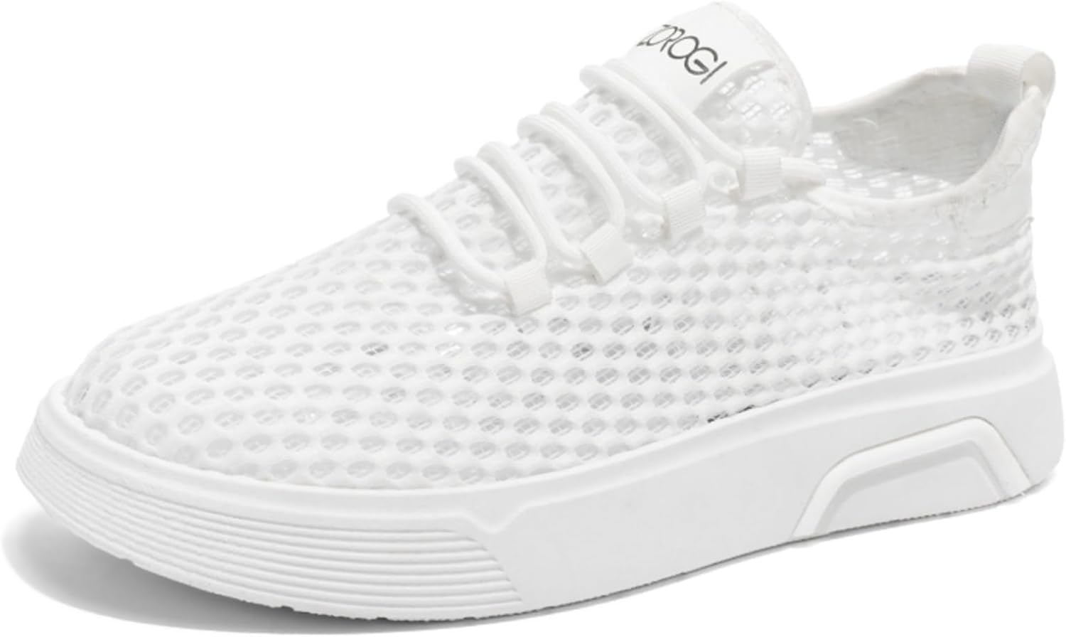 

Mesh Hollow - кроссовки с отверстиями: дышащие, с нескользящей шнуровкой. Идеальны для прогулок, тенниса и бега. Легкие, быстро сохнут Kpdwfms, белый