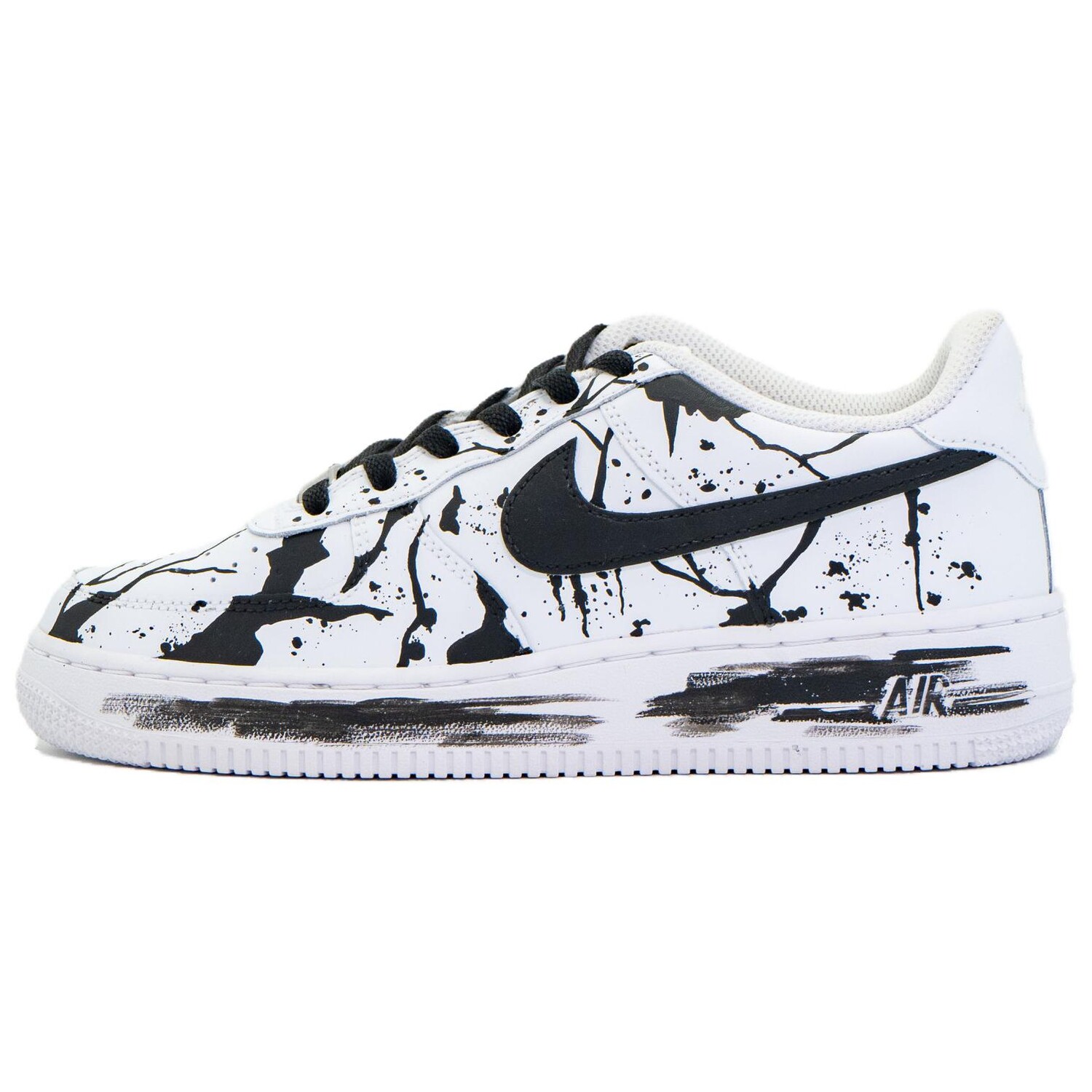 

Кроссовки Nike Court Vision 1 Skateboarding Shoes Unisex Low-top White/Black, белый