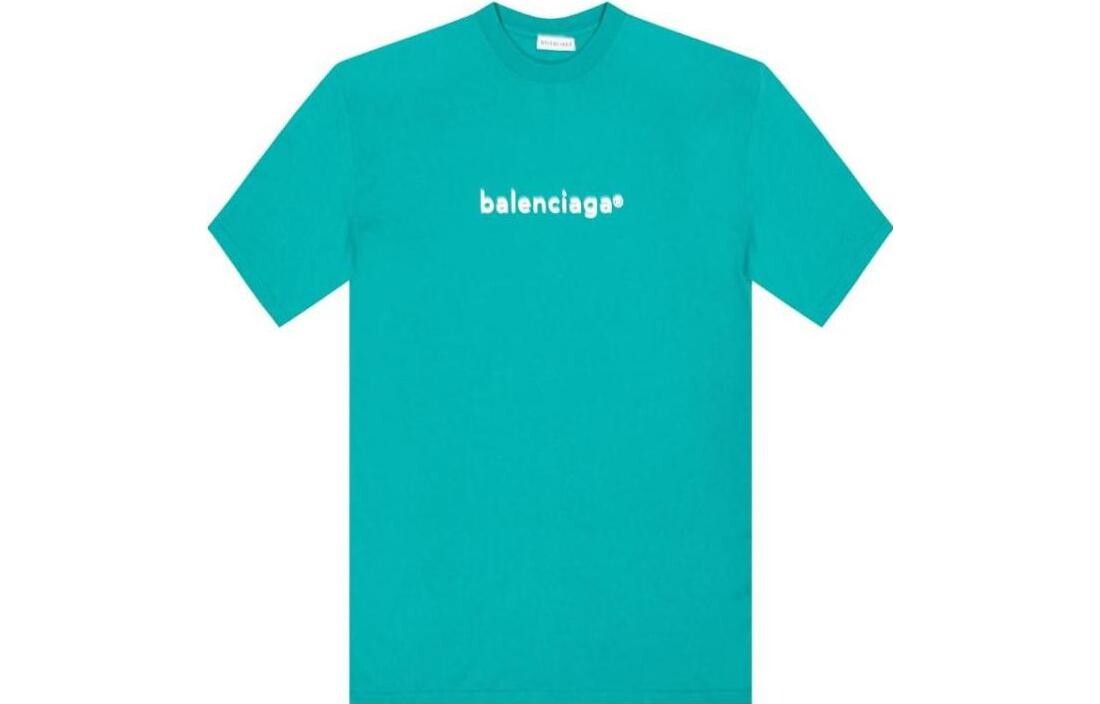

Футболка женская зеленая Balenciaga