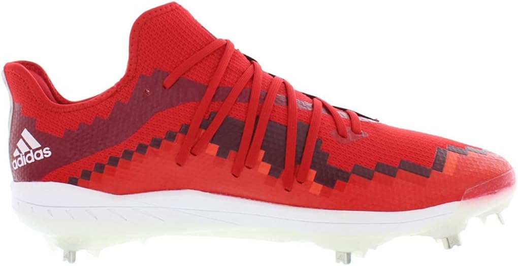Бейсбольные бутсы для мужчин Adidas Afterburner 6, красный/алый — фото 2