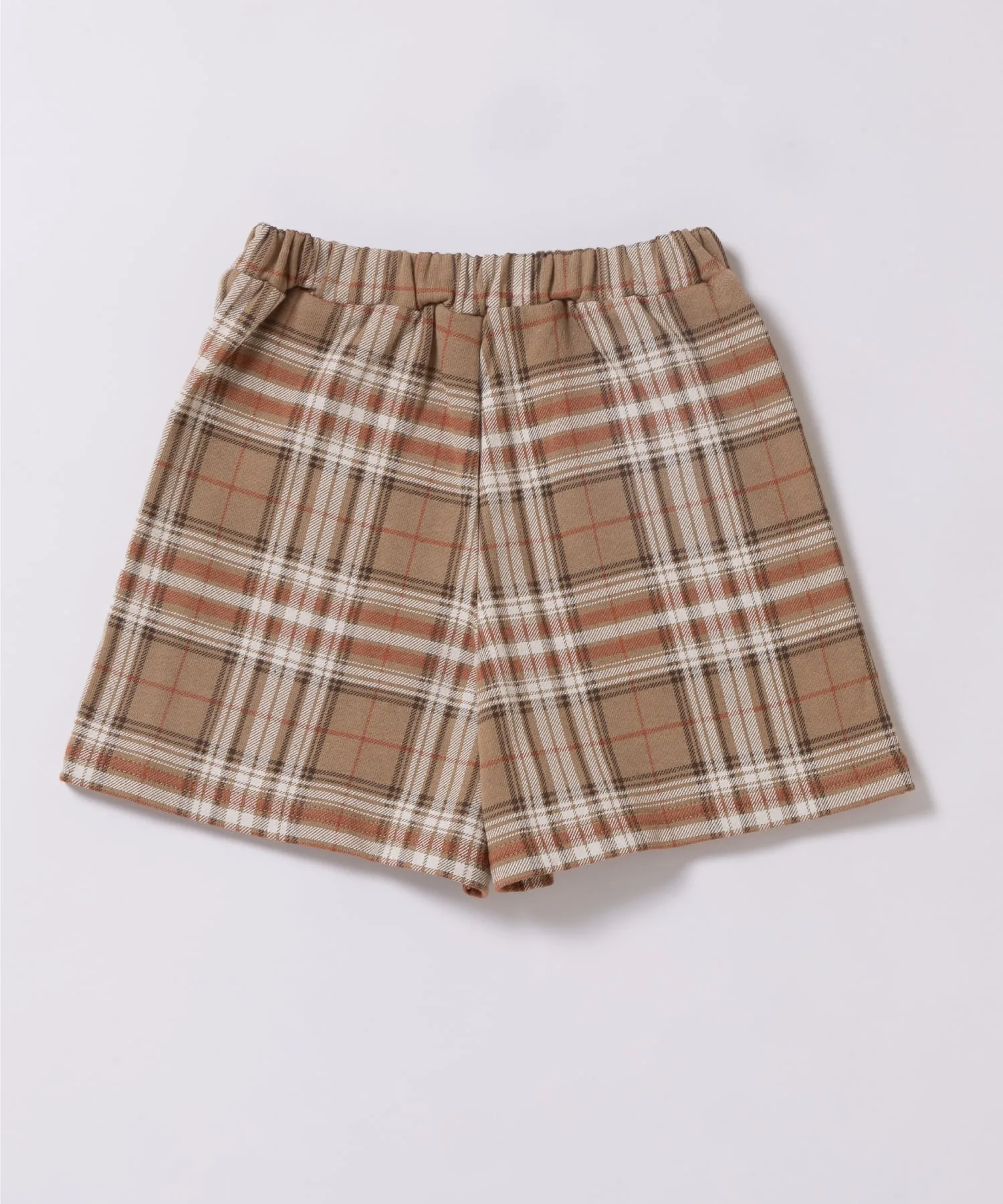 Брюки-кюлоты из ткани для толстовки с принтом по всей поверхности Ever Closet, brown — фото 2