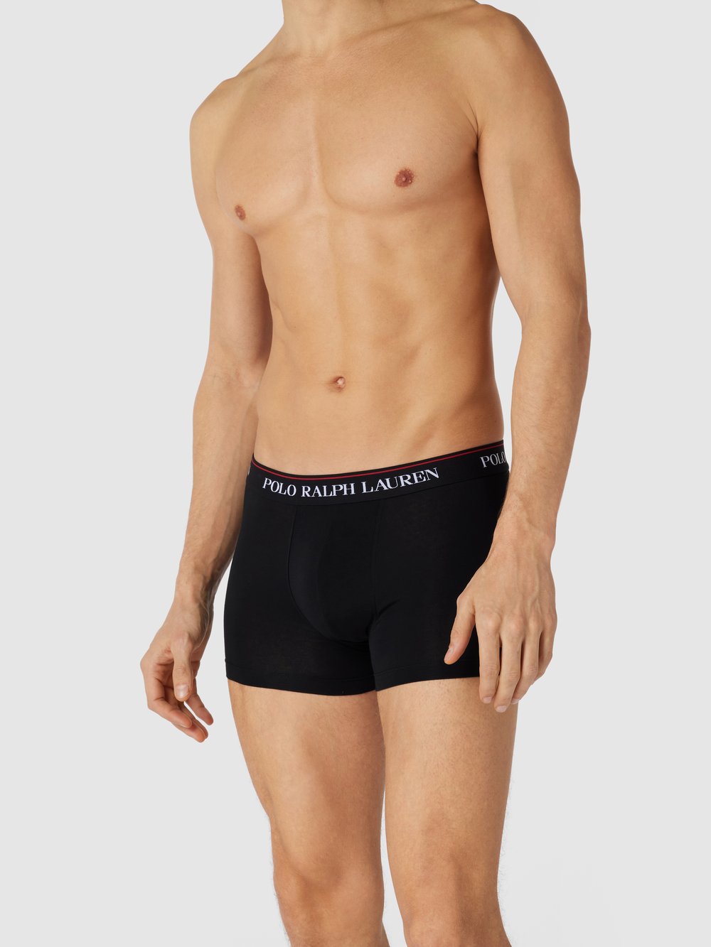 

Трусы с этикетками в упаковке по 3 шт Polo Ralph Lauren Underwear, черный