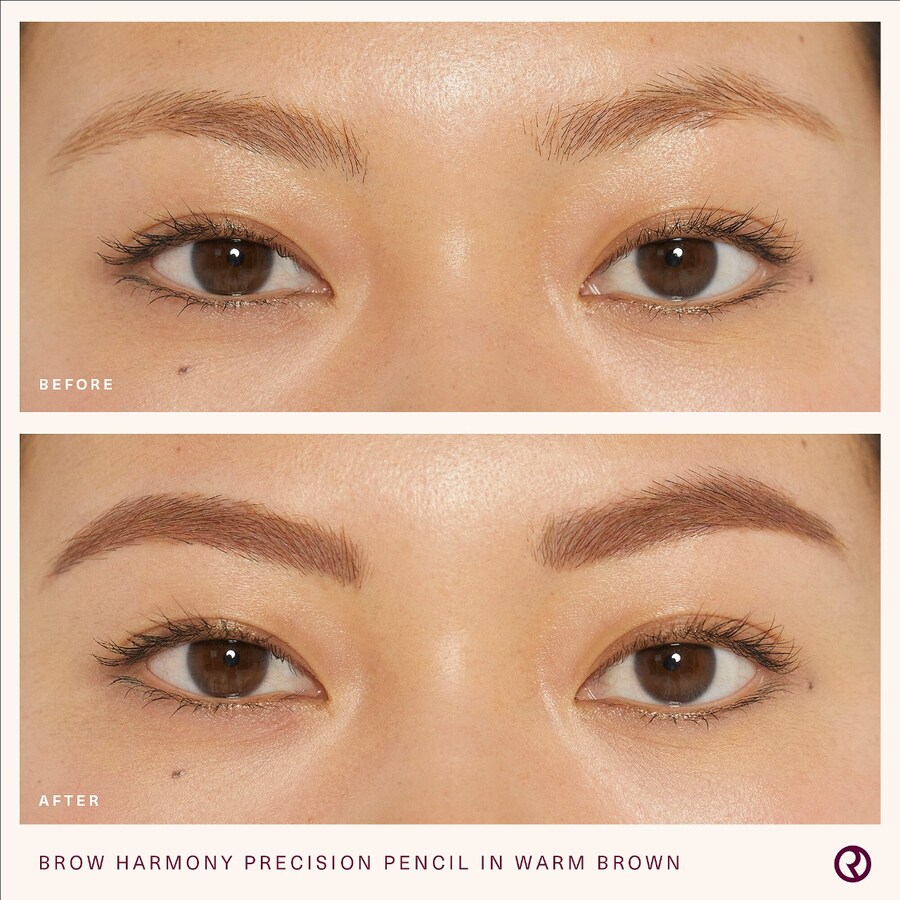 Карандаш для бровей Brow Harmony Precision Rare Beauty by Selena Gomez, 0.003 oz /0.08g, Warm Brown — фото 2