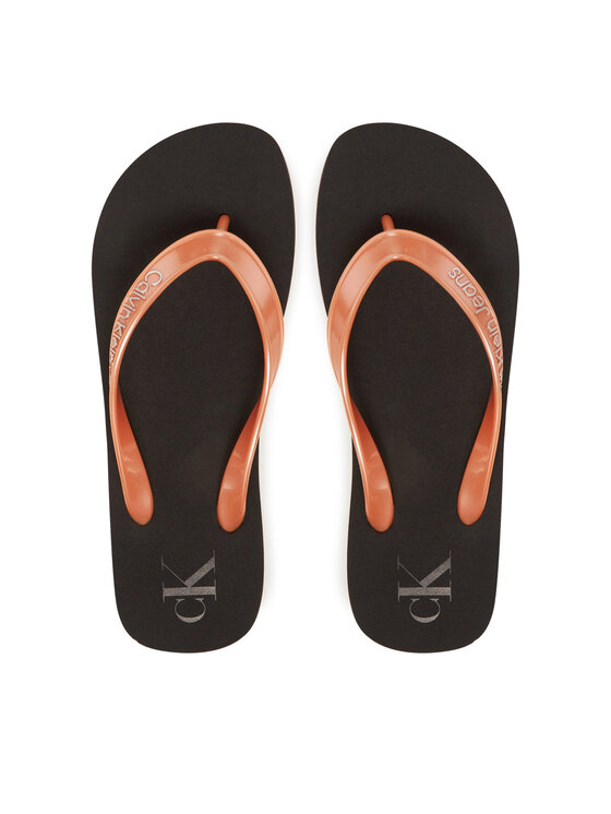 Шлепанцы Beach Sandal Monologo Tpu YW0YW01719 Calvin Klein Jeans, золотой