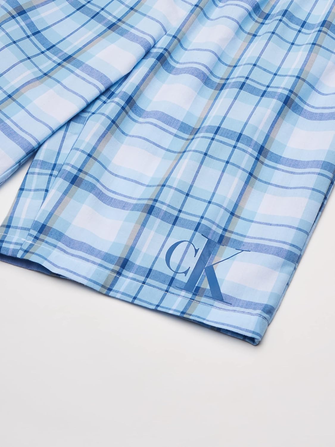 Пижамный комплект Calvin Klein для мальчиков, состоящий из двух частей: верха и низа, Blue Bell, Ck River Plaid — фото 4