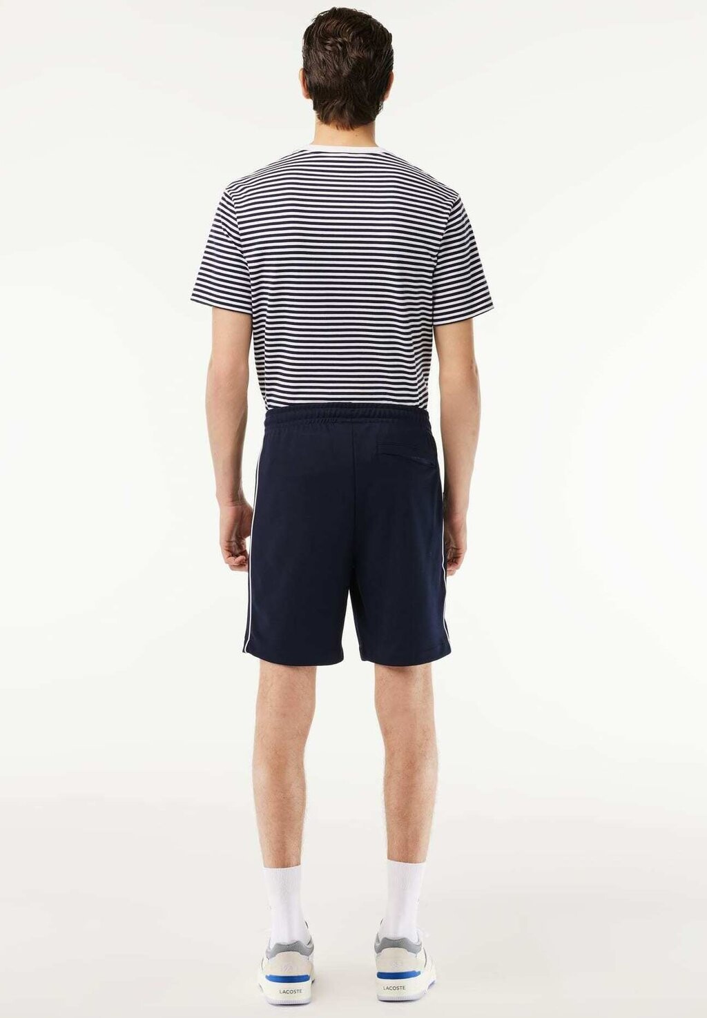 

Спортивные брюки Interlock Contrast Lacoste, синий нюит