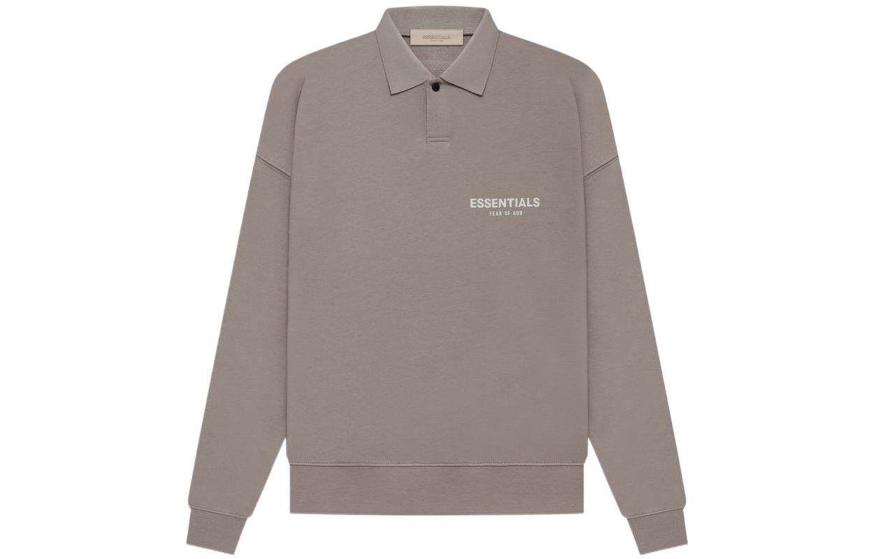 

SS22 Толстовка мужская серо-коричневая Fear Of God Essentials, коричневый