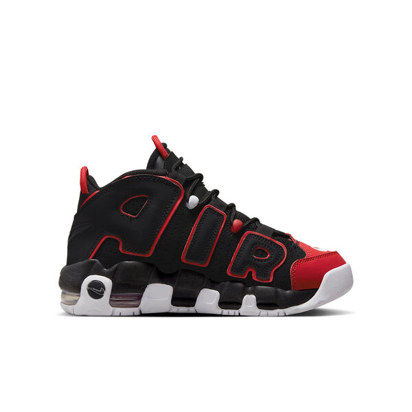 Кроссовки air more uptempo 'red toe' Nike, черный — фото 2
