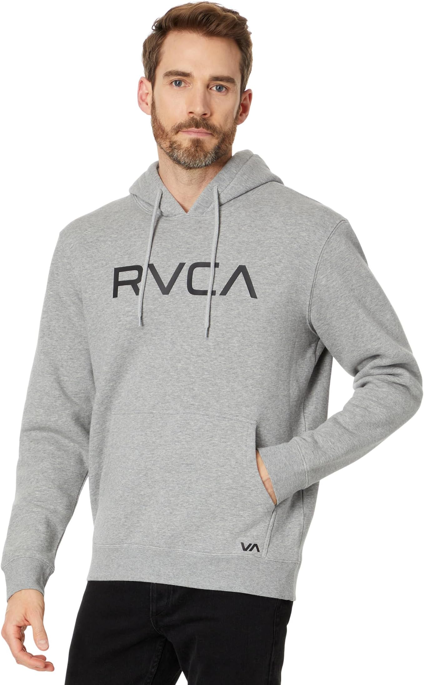 

Толстовка RVCA Big RVCA Pullover Hoodie, цвет Athletic Heather