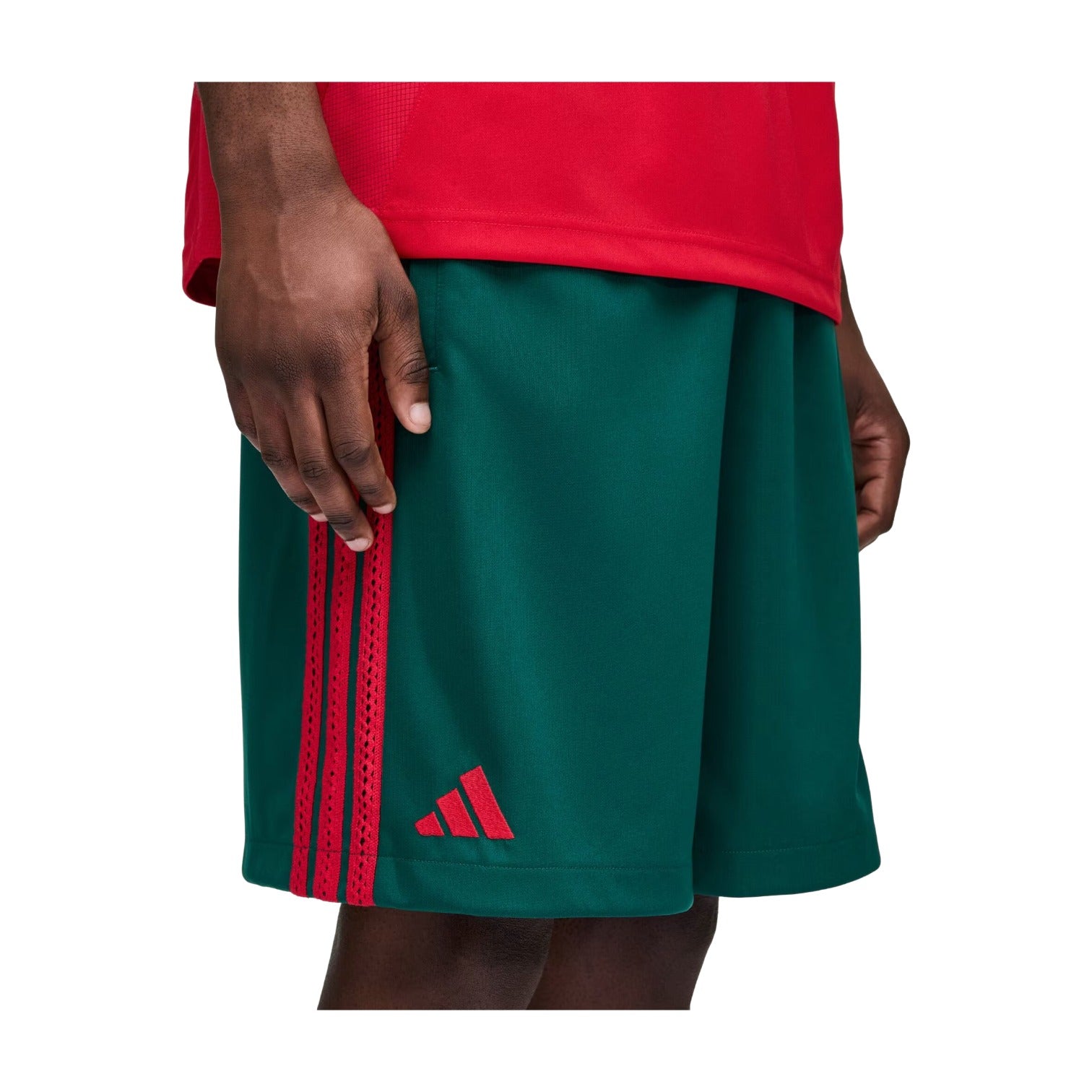 Шорты Adidas x Arte Antwerp 'Collegiate Green' — фото 3