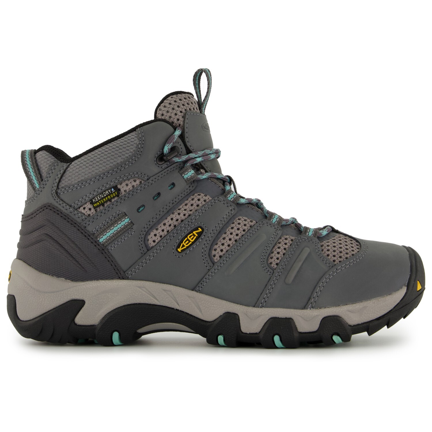 

Ботинки для прогулки Keen Women's Koven Mid WP, цвет Steel Grey/Wasabi