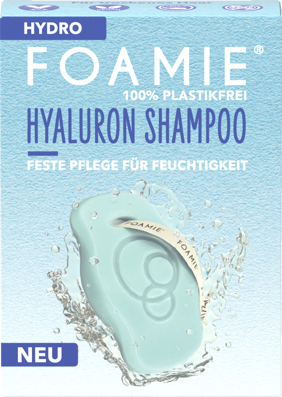 

Шампунь Foamie Festes Shampoo Hyaluron & Aloe Vera