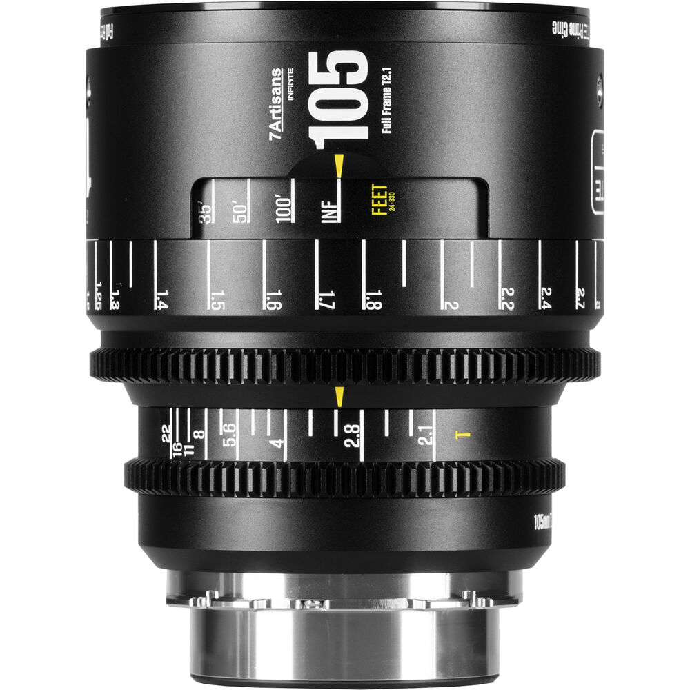 

Кинообъектив 7Artisans INFINTE 105 мм T2.1 (Canon EF, черный)