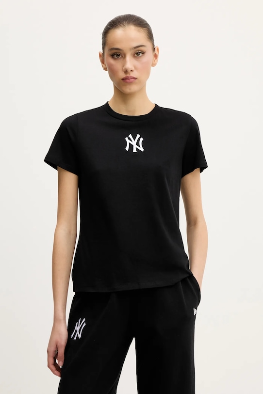 

Хлопковая футболка New Era, черный