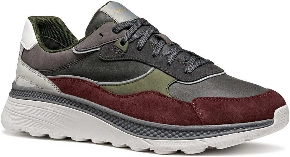 Мужские кроссовки Geox U SPHERICA ACTIF X1, красные, размер 42 EU