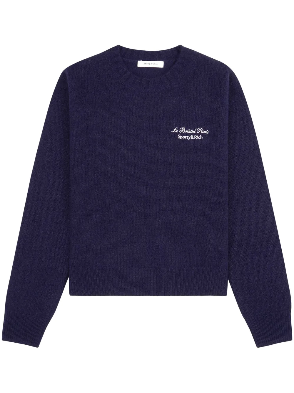 

Кашемировое худи Faubourg Sporty & Rich, синий