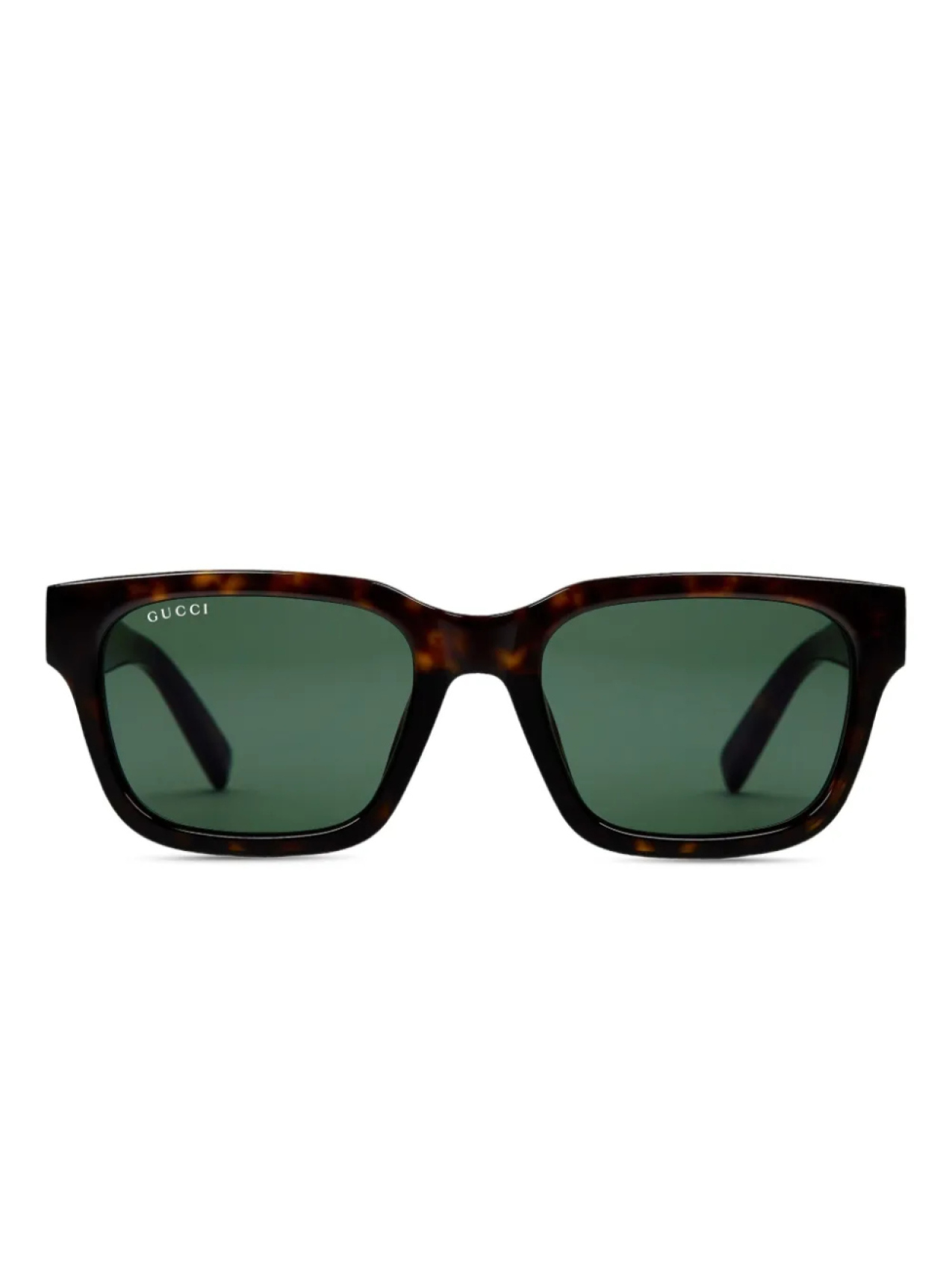 

Солнцезащитные очки в черепаховой оправе Gucci Eyewear, коричневый