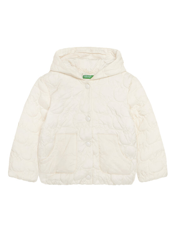 

Демисезонная куртка regular fit 2YCUGN042 United Colors Of Benetton, экрю