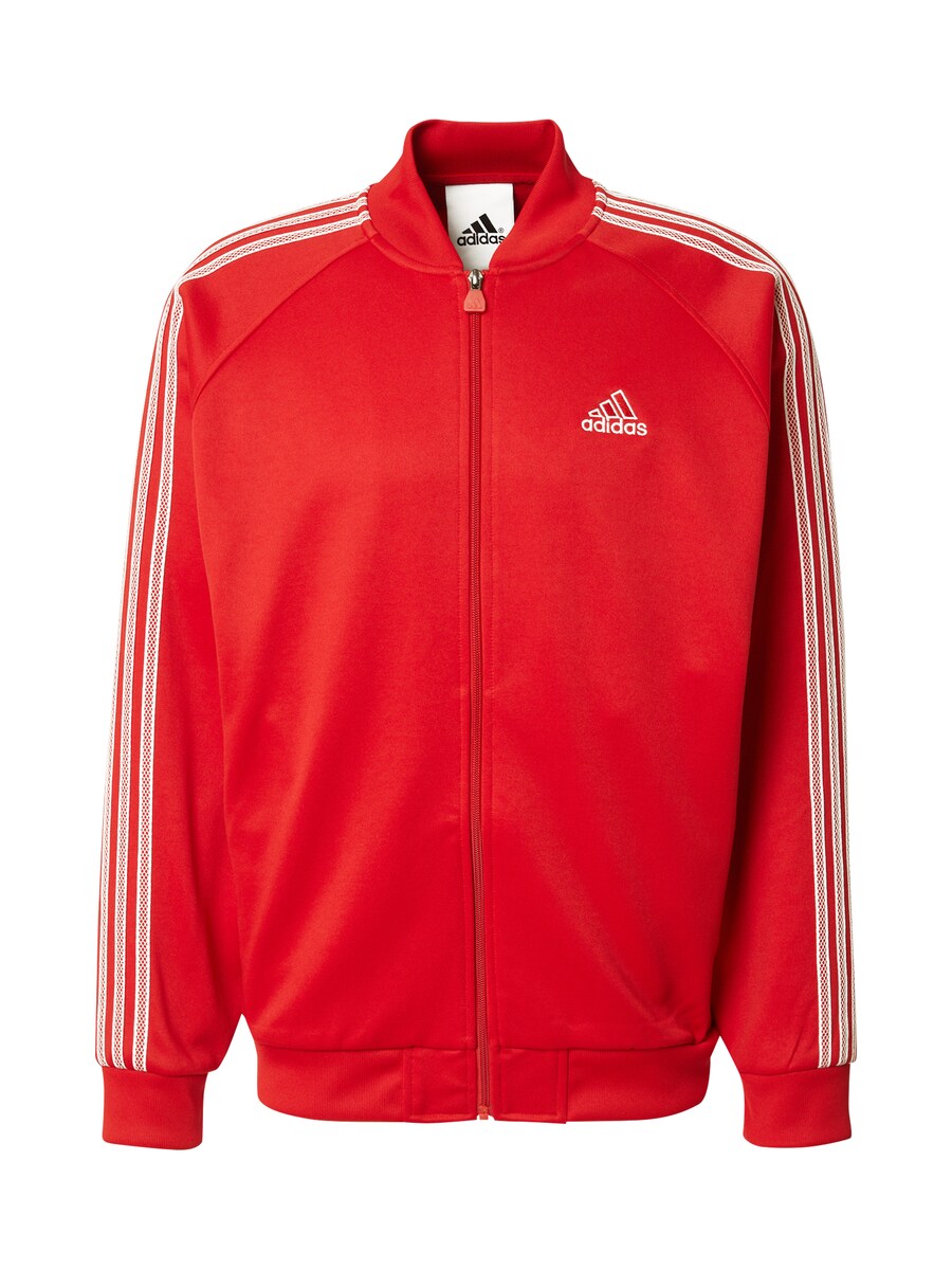 

Толстовка с капюшоном на молнии ADIDAS ORIGINALS, красный