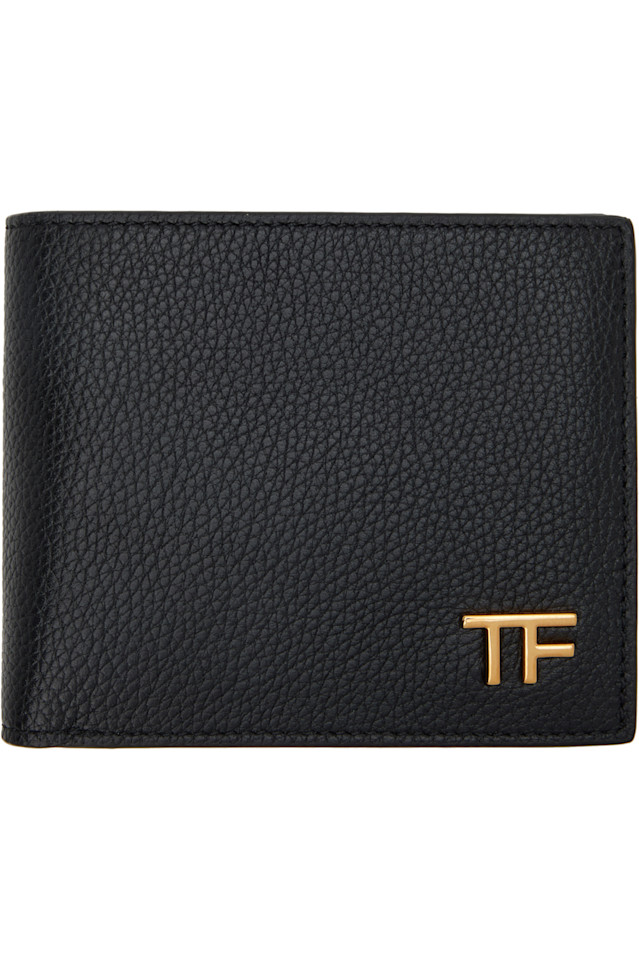 

Классический кошелек T line с двумя отделениями Tom Ford, черный