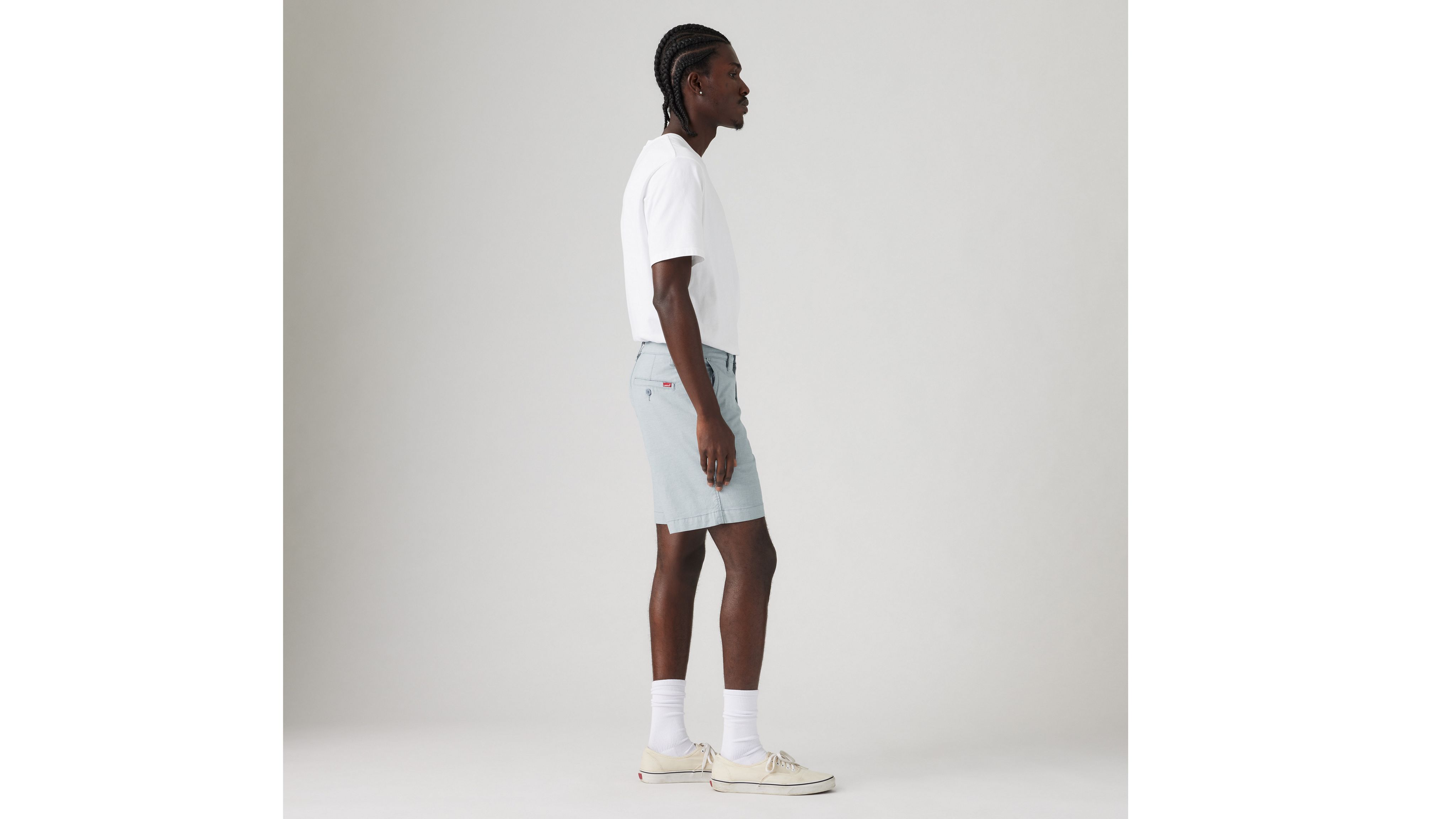 Мужские шорты Levi's Xx Chino свободного кроя длиной 8 дюймов Levi's, Blue Fusion - Blue — фото 3