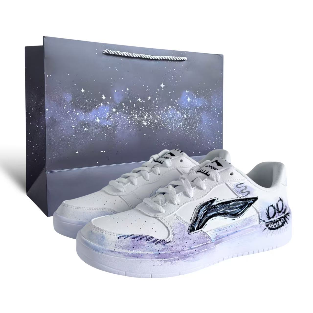 

Понтонные лодки Покрытие Устойчивые к истиранию кроссовки Low top Skateboard Shoes Unisex LINING, белый