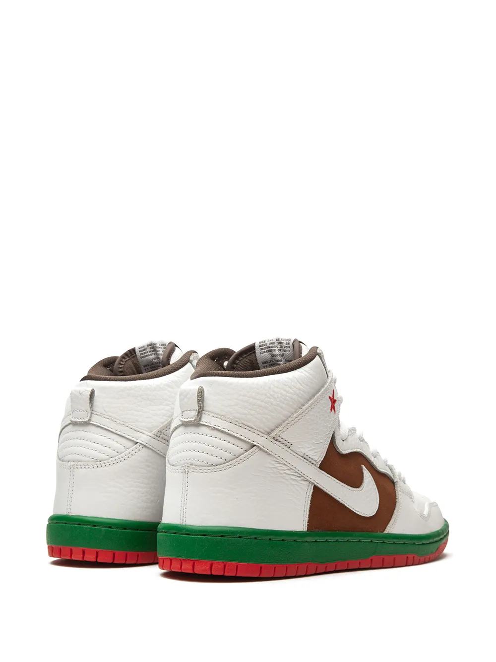 Кроссовки Dunk High Premium SB Nike, белый — фото 3