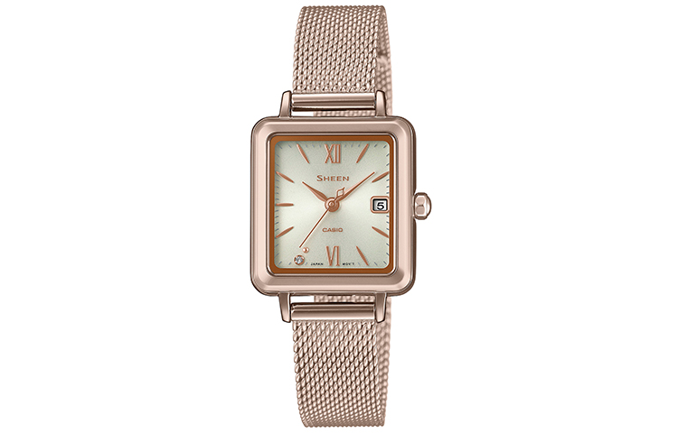 

Женские золотые часы SHEEN CASIO